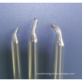 Hand-Made Curved Clear Glass Pipettes